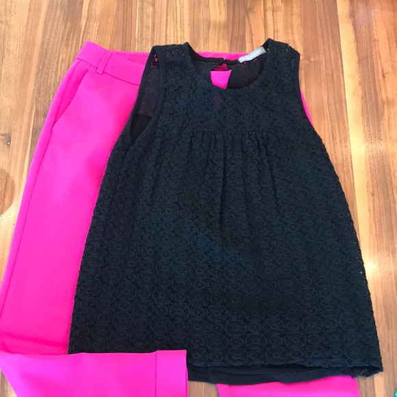 Loveappella black sleeveless top S - Picture 1 of 5